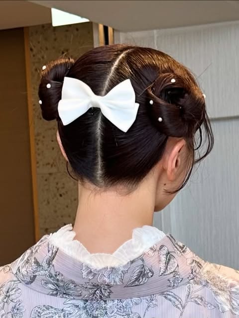 着物に似合うヘアアレンジ(2025年7月22日の投稿)