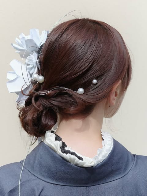 着物に似合うヘアアレンジ(2025年11月6日の投稿)